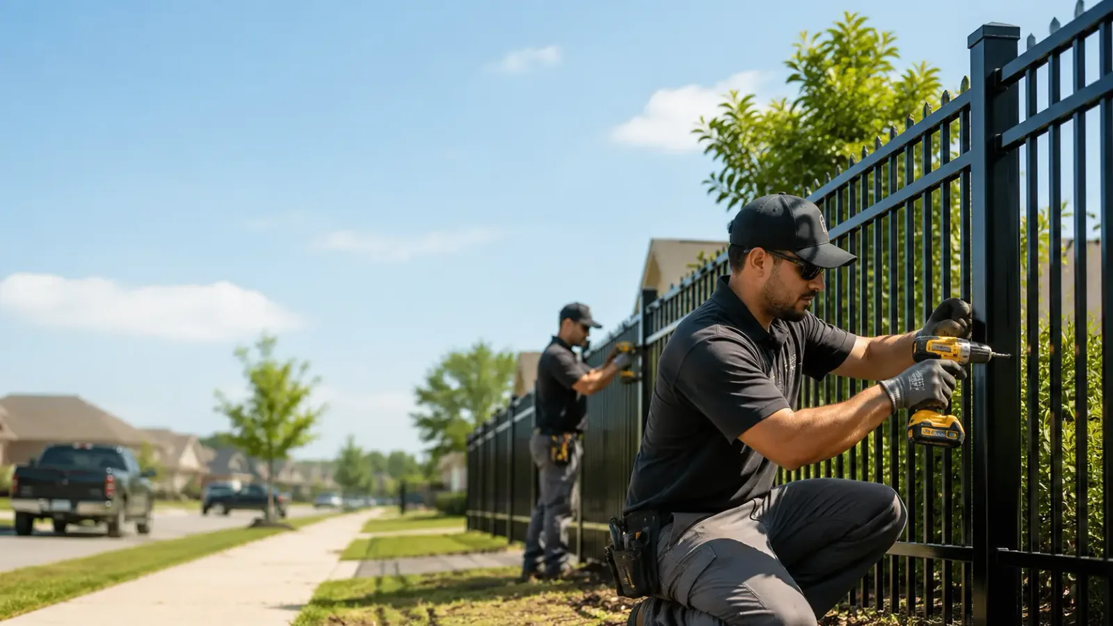 Metal Fence Installation in Visalia, CA